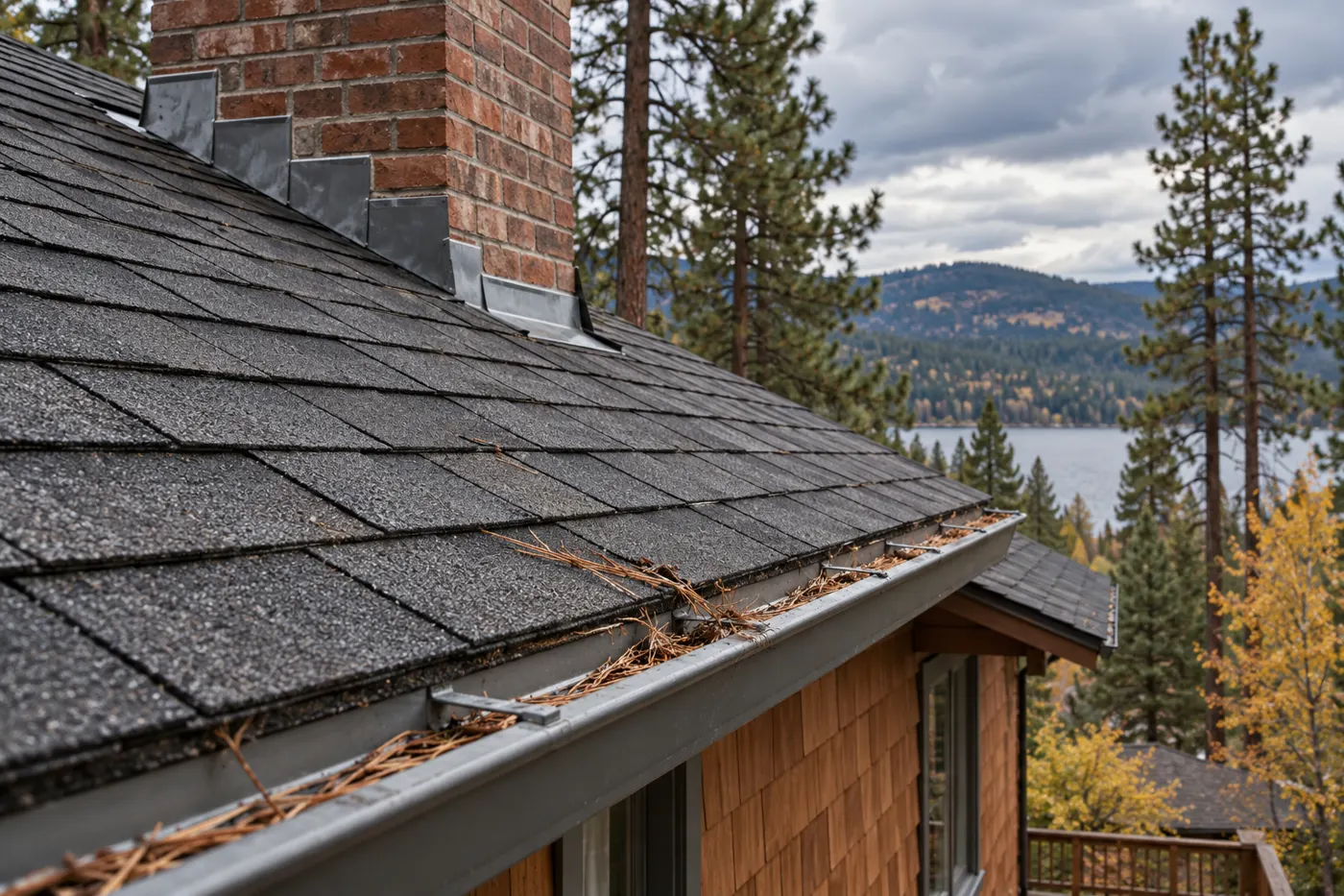 roofing co. detail in an Inland Northwest-style home or worksite.